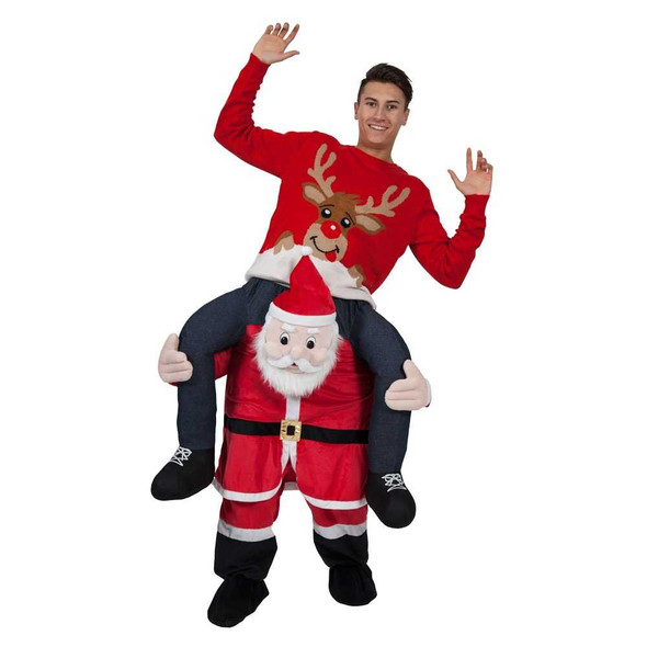 Mens Carry Me Santa Costume