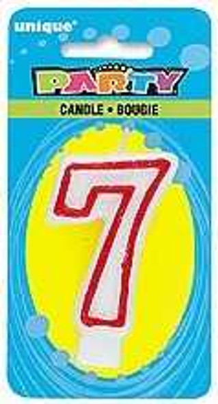 Deluxe Numeral Candle 7