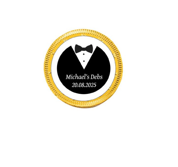 Personalised Grads Chocolate Coins (15 Pack)