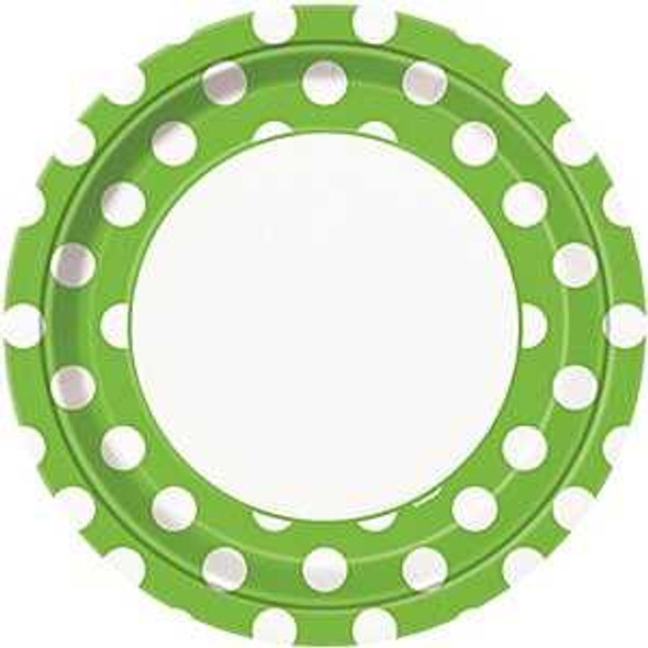 Green Dots Plates