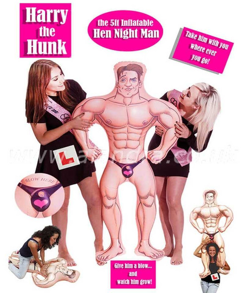 Harry The Hunk Inflatable Man