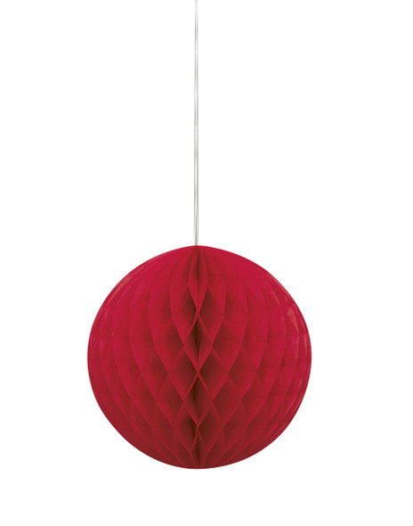 Honeycomb Ball Red