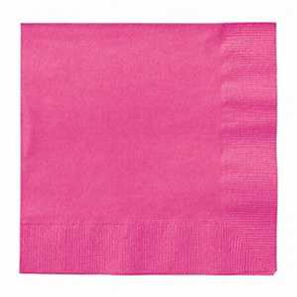 Hot Pink Paper Napkins (20 Pack)