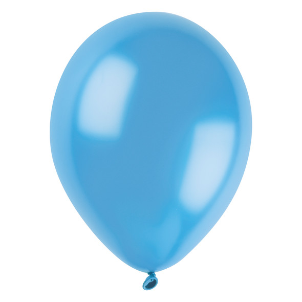 Light Blue Pearlized Balloons