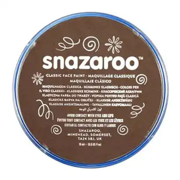 Light Brown Snazaroo FacePaint 18ml