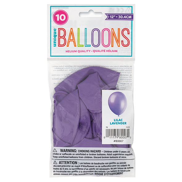 Lilac Balloons Package