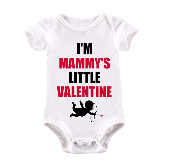 Mammy's Valentine Baby Vest