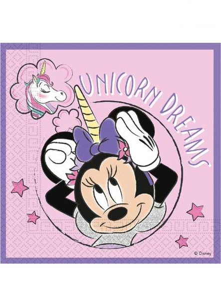 Minnie Mouse Unicorn Napkins