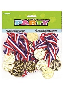 Party Medals - Pack of 24