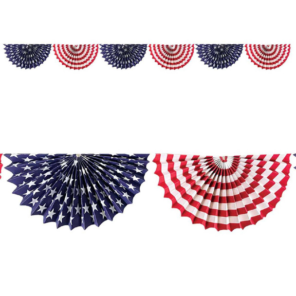 USA Paper Bunting Garland