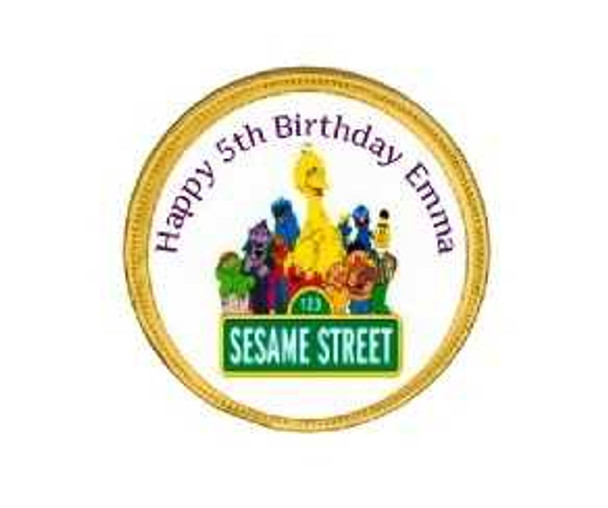 Personalised Sesame Street Chocolate Coins (15 Pack)