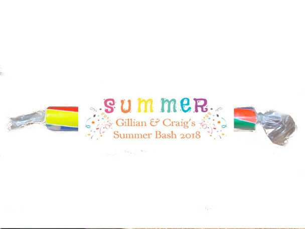 Personalised Summer Party Candy Rock (6 Pack)