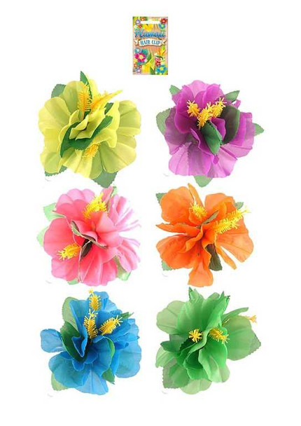 Hawaiian Flower Hair Clip