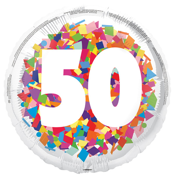 50th Birthday Party Balloon