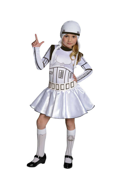 Girls Storm Trooper Costume