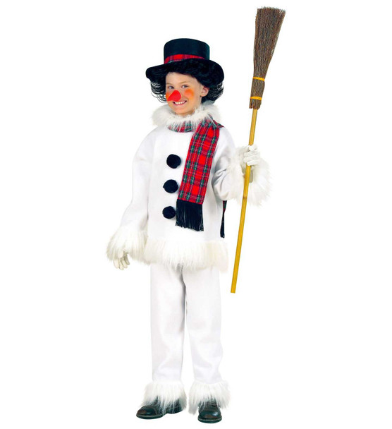 Kids Deluxe Snowman Costume