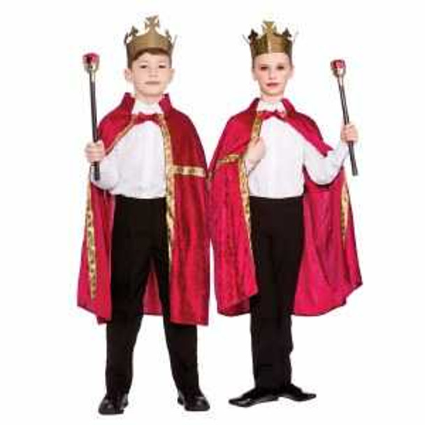 Regal Robe and Crown Set