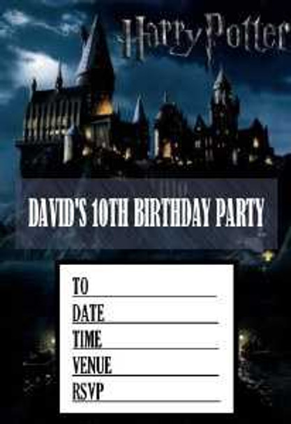 Personalised Wizard Invites