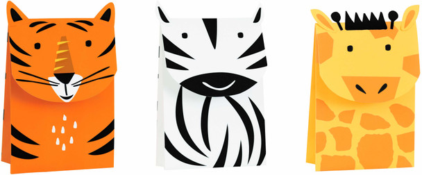 Safari Animal Treat Bags