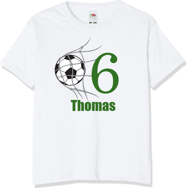 Personalised Soccer T-shirt