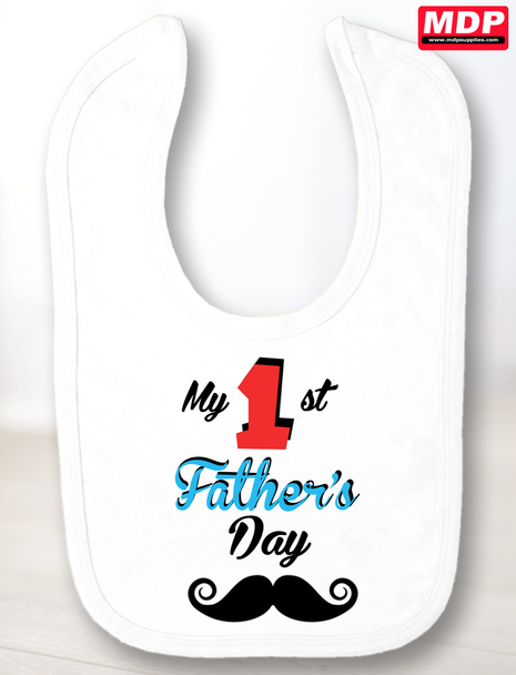 My First Father's Day Baby Bib