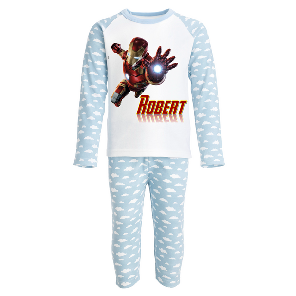 Personalised Super Hero Pyjamas