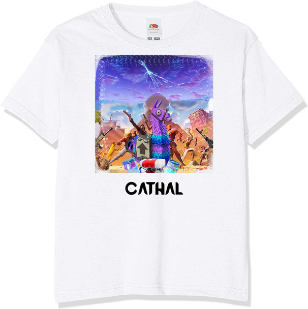 Personalised Battle Royale Pinata T-Shirt