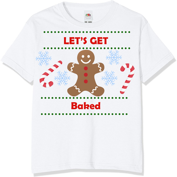 Let Get Baked Christmas T-shirt