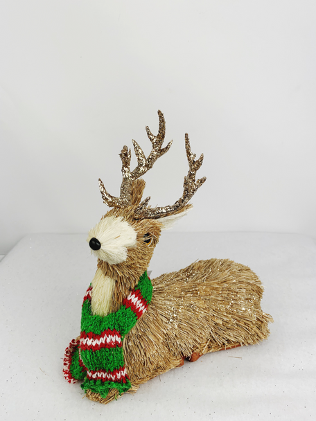 Winter Female Deer Decoration