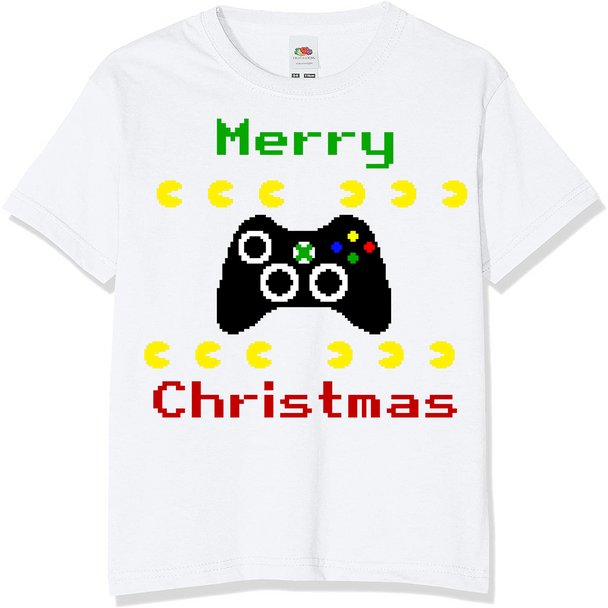 Gaming Christmas Kids T-Shirt