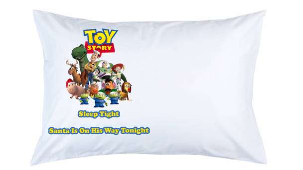 Toy Christmas Pillow Case