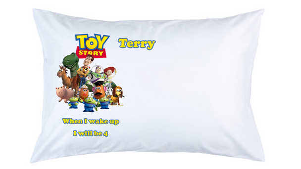 Personalised Toy Pillow Case