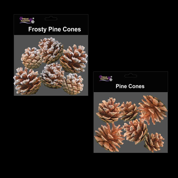 Pine Cone Christmas Decorations (6 Pack)