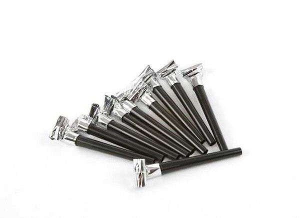 Silver Party Blowouts (10 Pack)