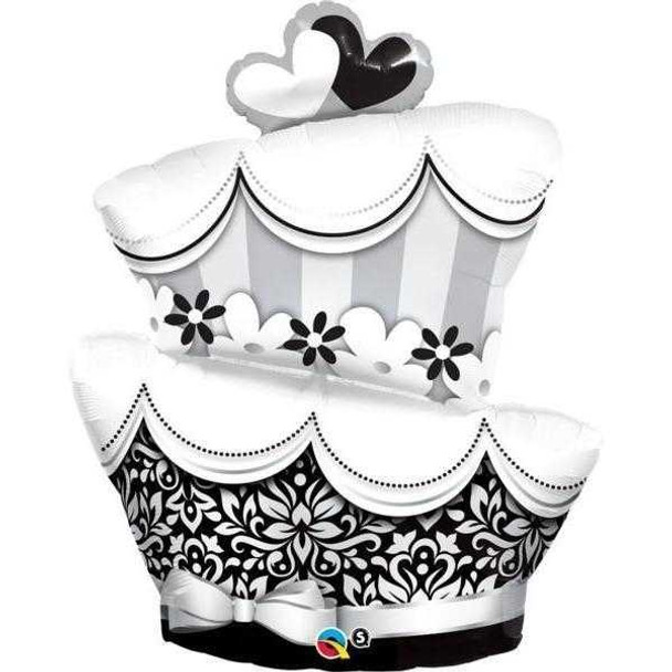 Fun & Fabulous Wedding Cake Foil Balloon