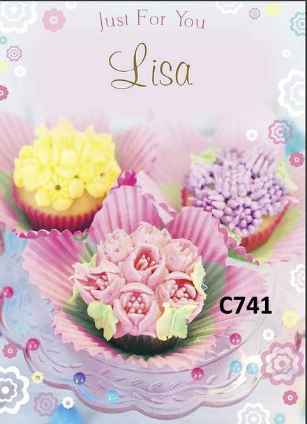 Personalised Cupcake Card