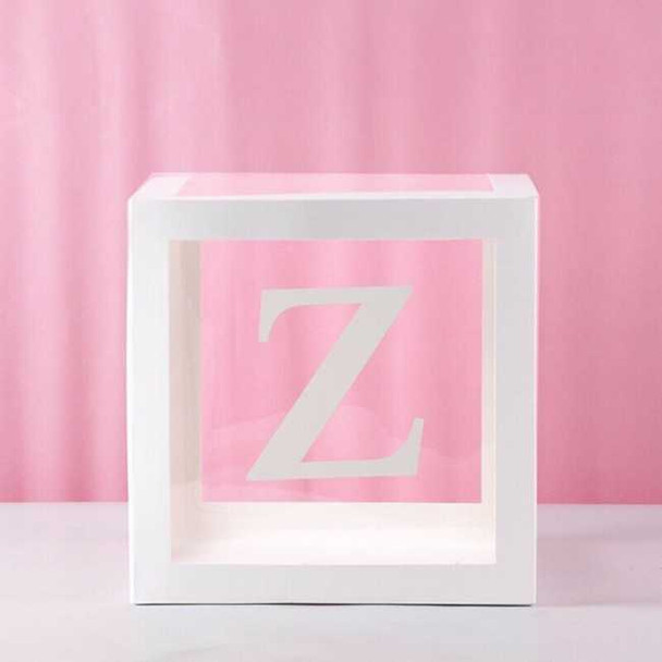 Z Transparent Balloon Box 30x30x30cm