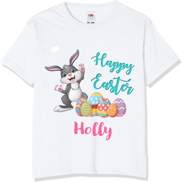 Personalised Easter Girl T-Shirt