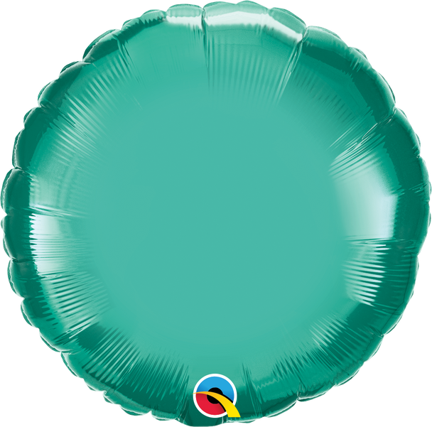 Qualatex Chrome Green Foil Balloon