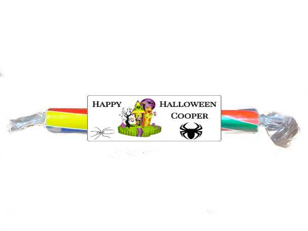 Personalised Happy Halloween Candy Rocks (6 Pack)