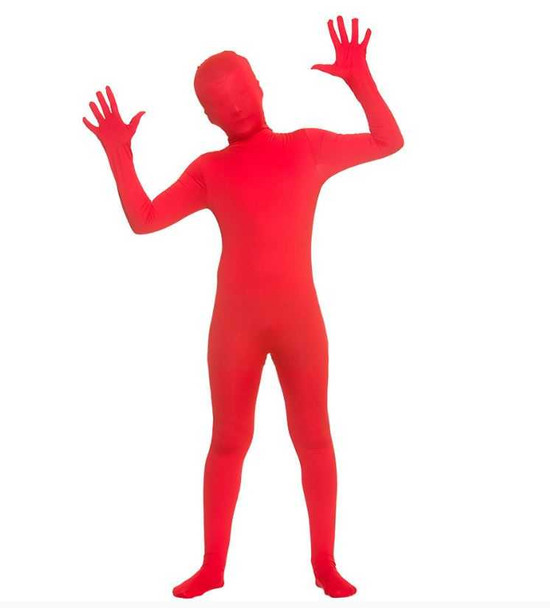 Kids Red Skinz Costume