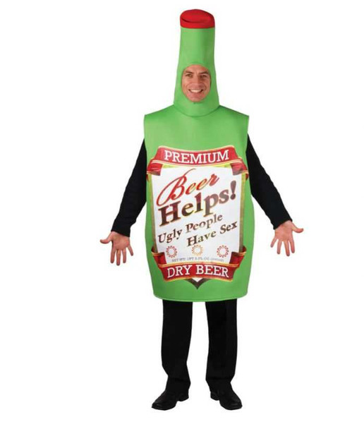 Adult Beer Bottle Costume