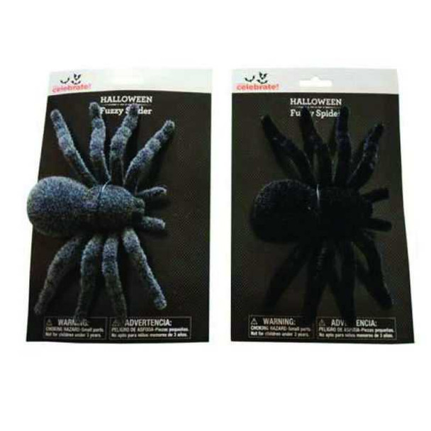 Fuzzy Spider Decoration