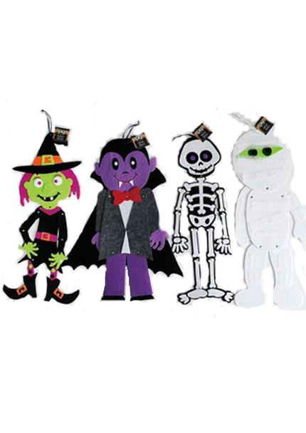 Jointed Halloween Characters