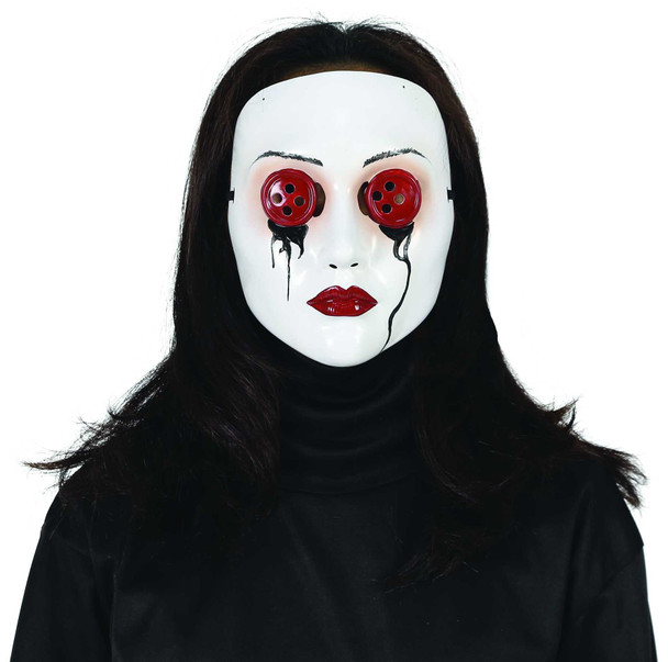 Buttoned Up Halloween Mask