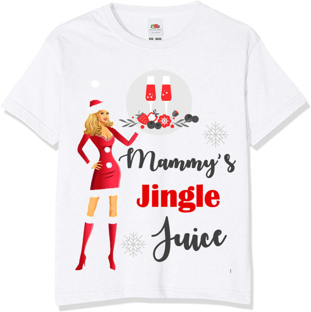 Personalised Jingle Juice Christmas T-Shirt