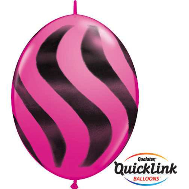 Wavy Stripes Quicklink Qualatex Balloons