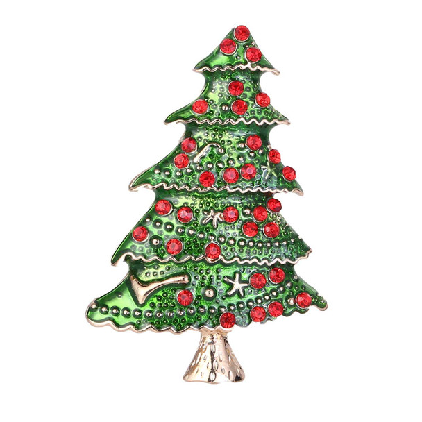 Christmas Tree Brooch