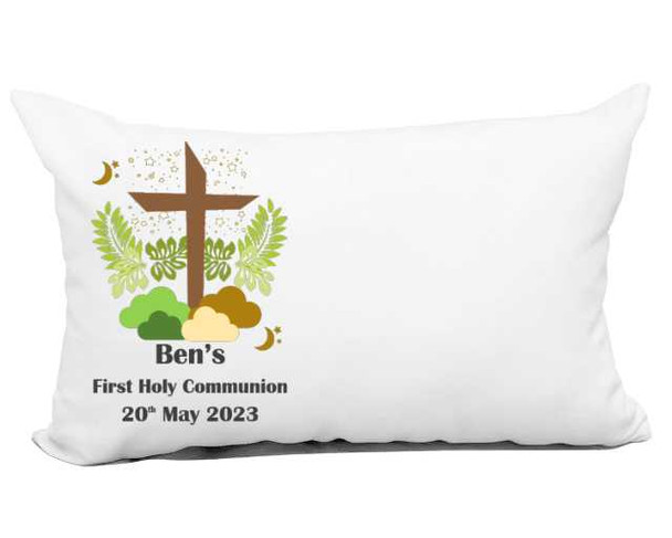 Personalised Communion Day Pillow Case