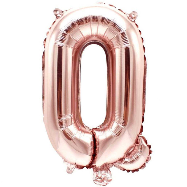 Rose Gold O Foil Balloon